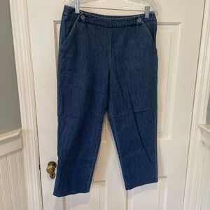 Talbots Light Weight Crop Jeans